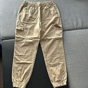 Soft beige cargo pants H&M (8)